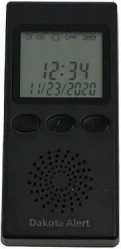 Dakota Alert PR-4000 Portable Receiver For DCMA DCRH BBA DCPA 4000 Series Alarms