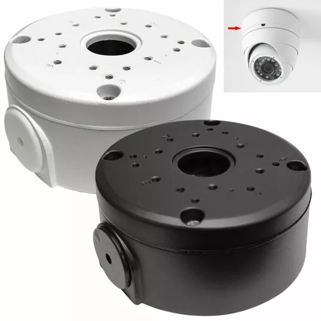 Deep Base CCTV Camera Metal Junction Cable Box For Dome Cameras Waterproof UK