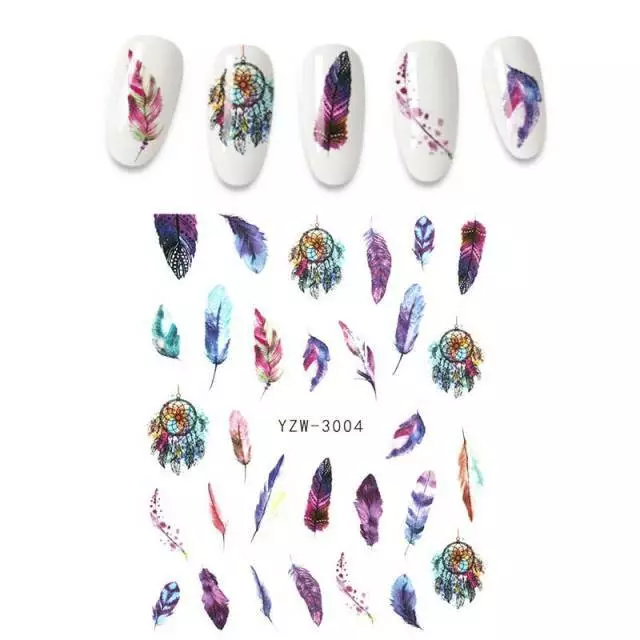 Nagelsticker Fingernägel Aufkleber Tattoo Nail Art Nageldesign Schmuck A48