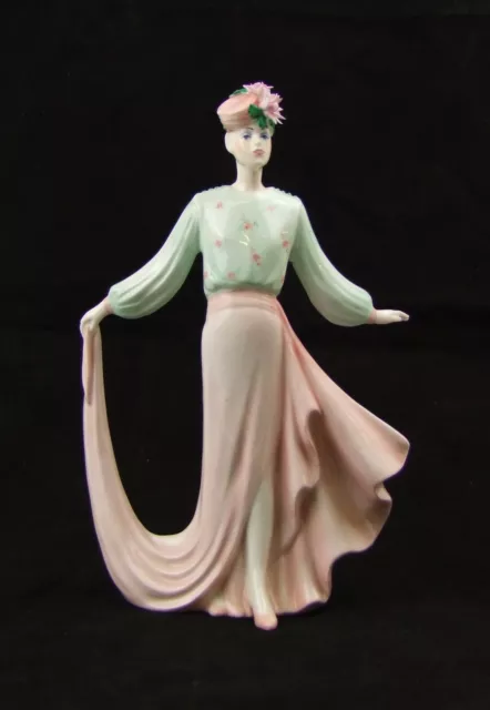 Coalport Lady Figurine - by David Shilling - Dinner at Eight - Ltd Ed Piece
