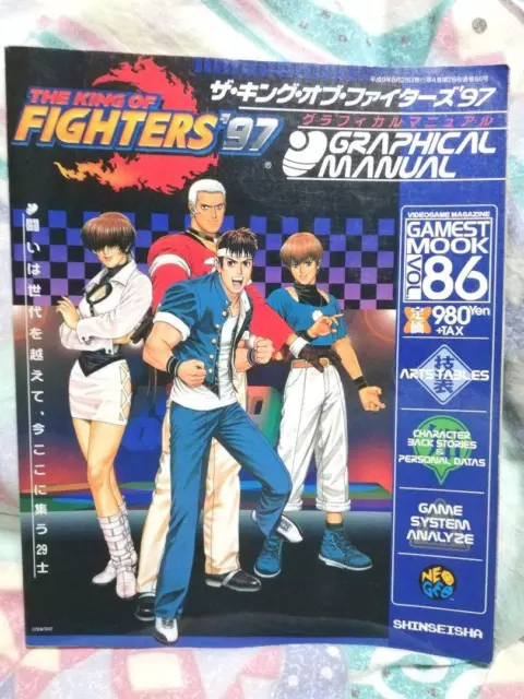 KING OF FIGHTERS 97 Graphical Manual Guide Neo Geo Book