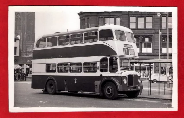 Bus Photo ~ Rochdale Corporation 316: RDK416 - 1957 Weymann AEC Regent V