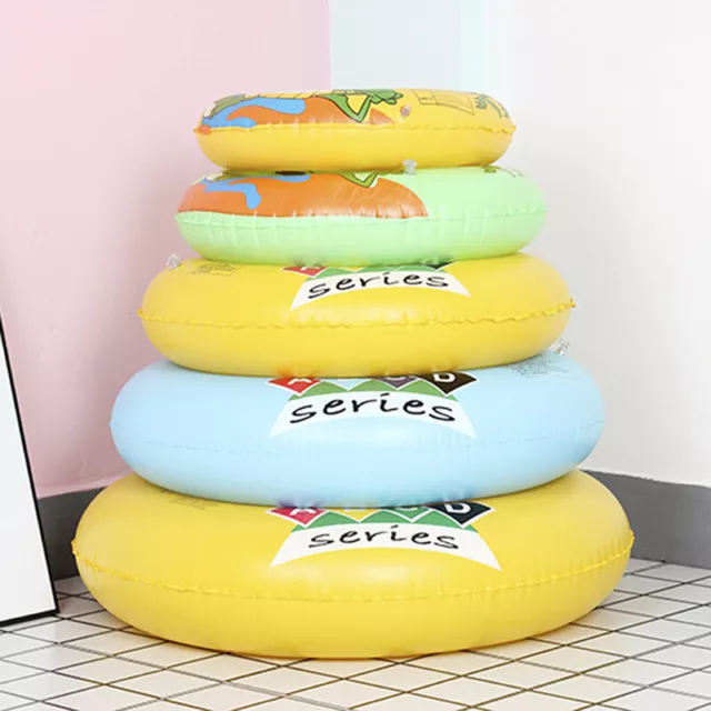 1pc Swimming Rings Beach Inflatable Float Circle Water Fun Seat Float Rings{ Sn