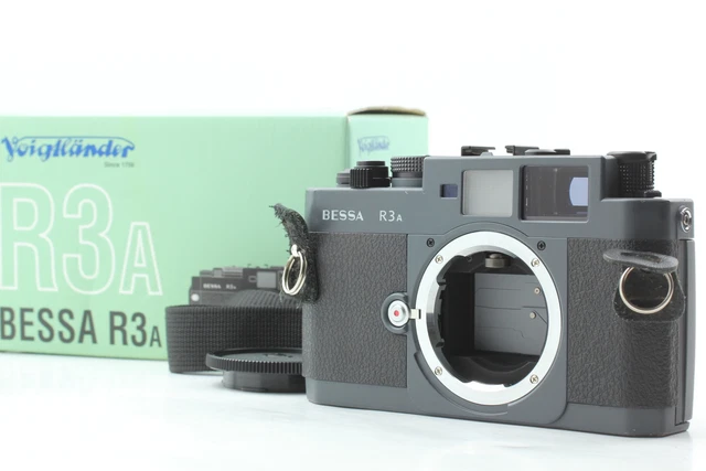 EMBALLÉ [ EXC+ 5] voigtlander BESSA-R3A Gris Caméra Corps pour Leica M ...