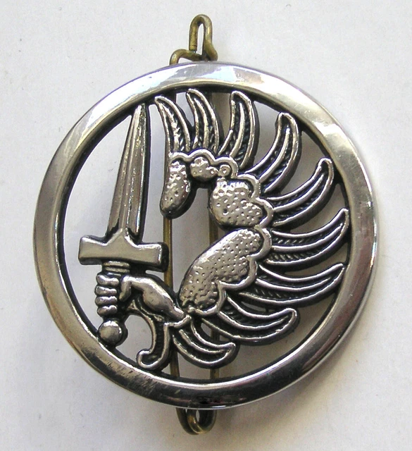 Pince à Cravate Parachutiste - Insigne De Béret Militaire, Métal, Accessoire élégant
