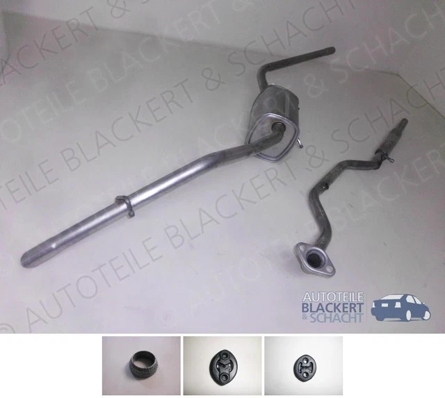MASAF ESD Auspuff Endtopf + Anbautele Für Dahatsu Sron 1. 0 2005
