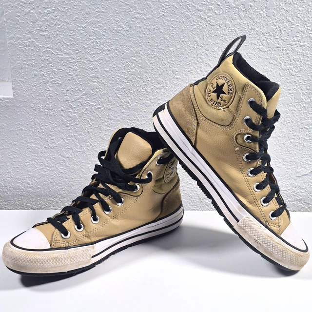 CONVERSE CHUCK TAYLOR Berkshire Boot Mens Nomad Khaki Tan Fleece ...