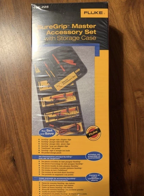 FLUKE TLK 225-1 Suregrip Master Accessory Set NEW