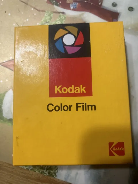 Kodak EKTACHROME 4 x 5 película ISO 100 caja sellada, 50 hojas caducó 1987