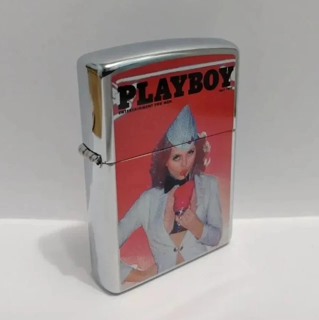 Zippo 2005 Playboy May 1977 Cover High Polish Chrome Case No Insert No Box Read