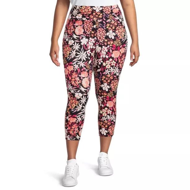 TERRA&SKY WOMEN PLUS Size 2 Pack Mid Rise Leggings Holiday 2X (20W-22W) NWT  $31.91 - PicClick