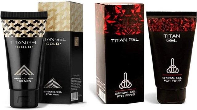 TITAN GEL LUBRICANT for Men Original w/ Hologram Geuine Hendel Shipping  from USA $10.99