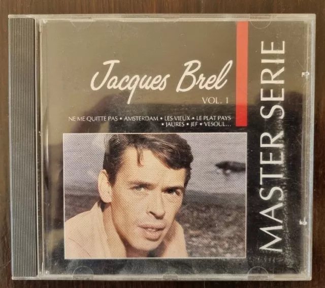 Jacques BREL: cd 16 chansons différentes. Master série volume 1 (1991)