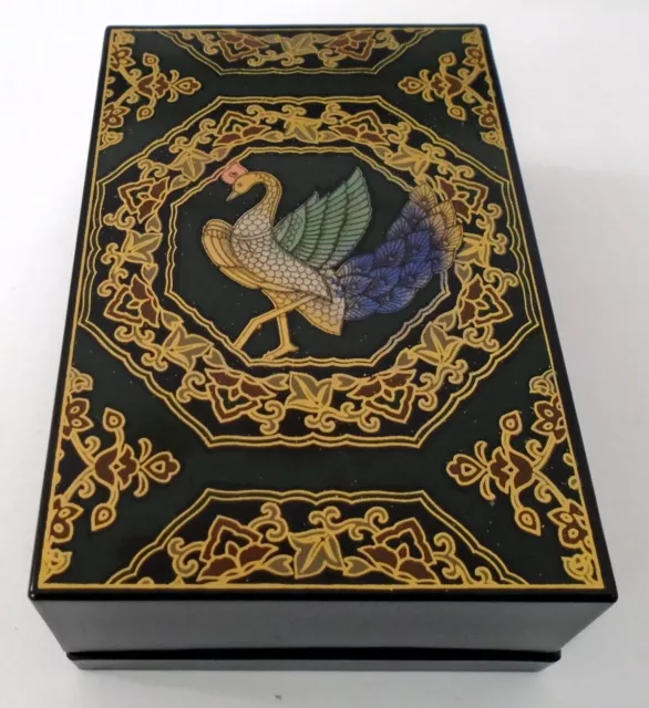 Japanese Lacquerware Box - New Condition