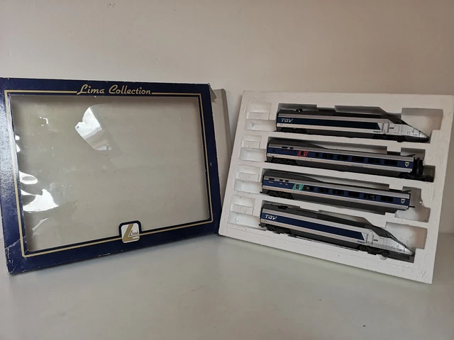 Coffret Train électrique LIMA - Capitole Réf 1302 - Echelle HO Analogique SNCF Vintage (Italie)