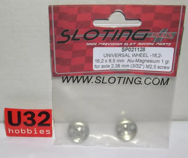 Sloting plus SP021128 Rim Universal 16.2x8.5mm (x2) Alu-Magn 1gr.EJE 2.38