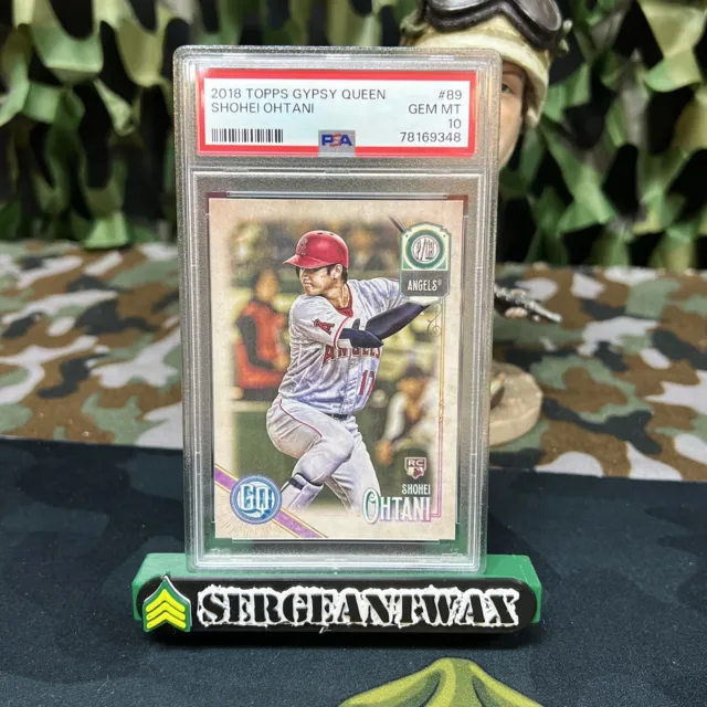 2022 Topps Gypsy Queen Shohei Ohtani No Name On Card autograph PSA 10 🔥