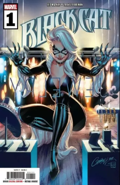 BLACK CAT #1 J Scott Campbell COVER A  First Print Marvel 2019