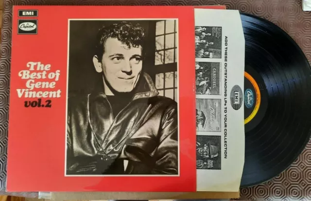 Gene Vincent LP the best of Vol.2 UK RARE MONO