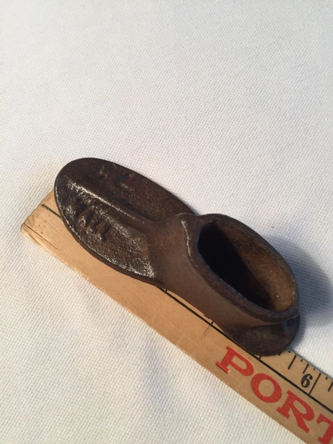 Antique Cast Iron Cobbler Shoe Last Hall 7J