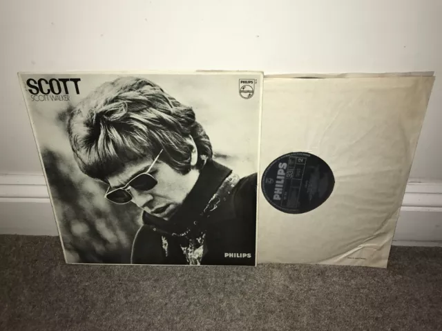 SCOTT WALKER Scott 1 Selftitled Debut LP Stereo 1967 Philips UK 1st Press!