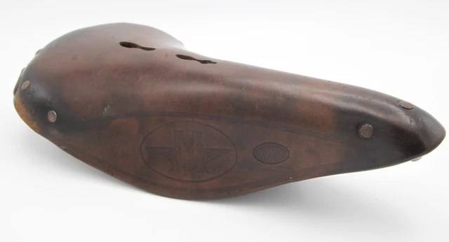 PRYMA VINTAGE ANCIEN Velo Course Selle Cuir Leather Bicycle Saddle EUR 35,00 - FR