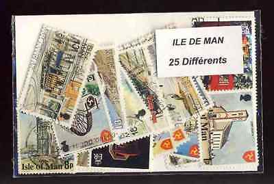 Ile de Man - Isle of Man 25 timbres différents