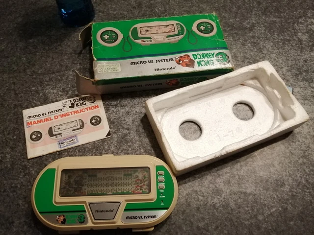 Jeu électronique de Type Game And Watch : MICRO VS SYSTEM DONKEY KONG 3 Nintendo