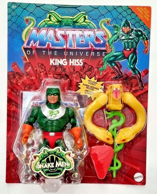King Hiss DELUXE Snake Men MOTU ORIGINS 2023 Masters Universe MATTEL #Auswahl
