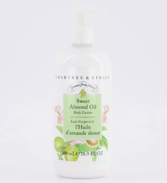 Crabtree & Evelyn Sweet Almond Oil Body Lotion 500ml