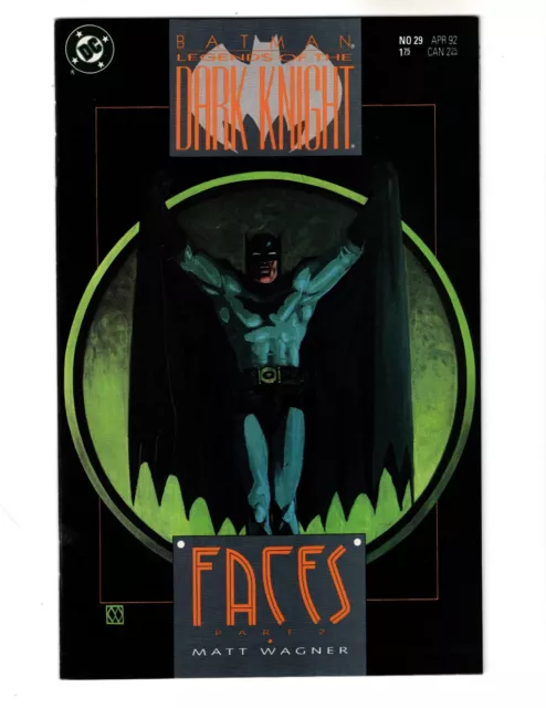 Batman Legends Of The Dark Knight #29 [Vf-Nm] Dc Comics 1992