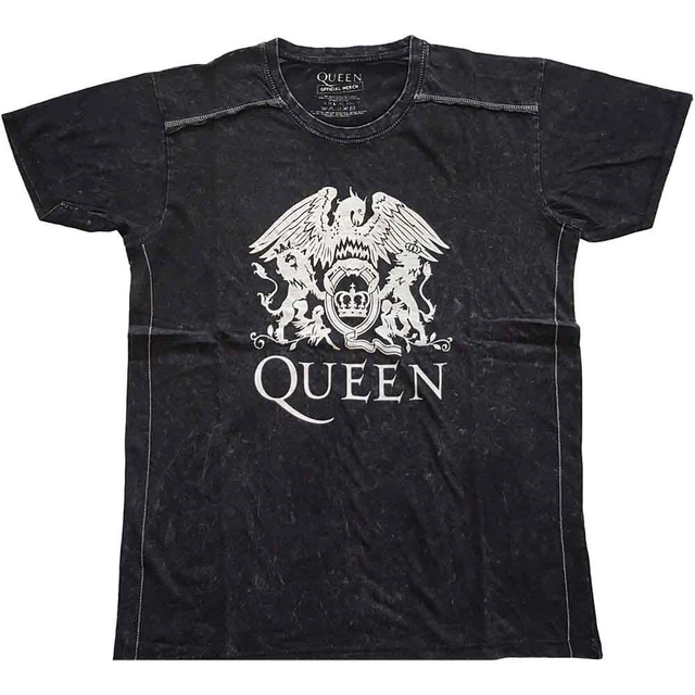 Rockoff Trade Queen Classic Crest T-Shirt Donna Bianca – Taglie Forti, X-Large