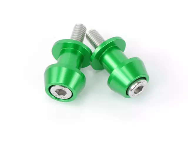 Alu Bobbins-Ständeraufnahme-Racingadapter-Adapter Montageständer grün 6mm