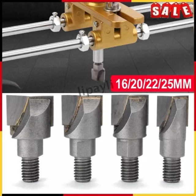 Replacement Carbide Tip Wood Cutter Tool Kit For Mortice Lock Jig 16-25 mm