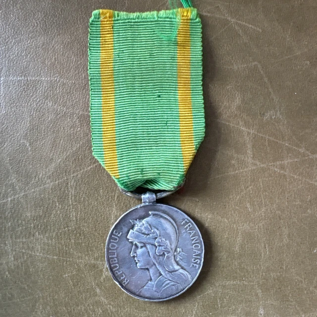 Médaille En Argent "Compagnie Maritime Cité Sur Le Rhône" Signée Duroux - Dans Sa Boîte D'origine