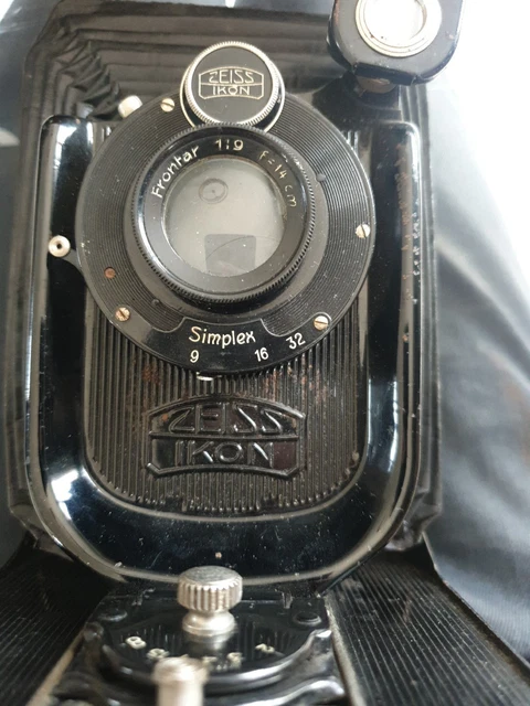 Appareil Photo Ancien Zeiss Ikon Ikonta à Soufflet - état Correct