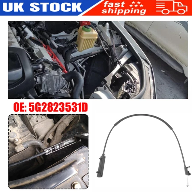 FOR VW GOLF Mk7 2013 Passat B8 RHD Release Cable 5G2823531D