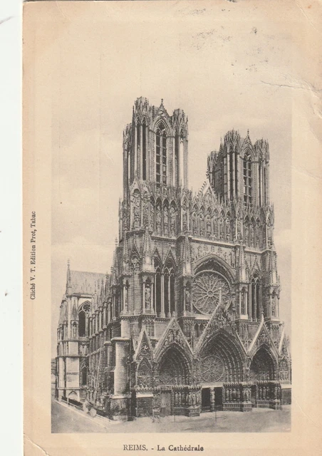 CPA 51 REIMS La Cathédrale