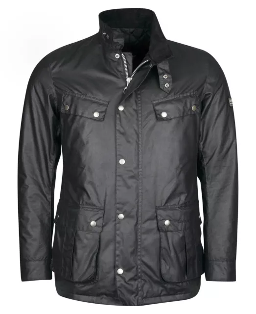 Barbour james on sale leather jacket