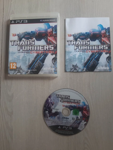 TRANSFORMERS LA GUERRE POUR CYBERTRON sur PS3 - PLAYSTATION 3 ( Complet)  FR