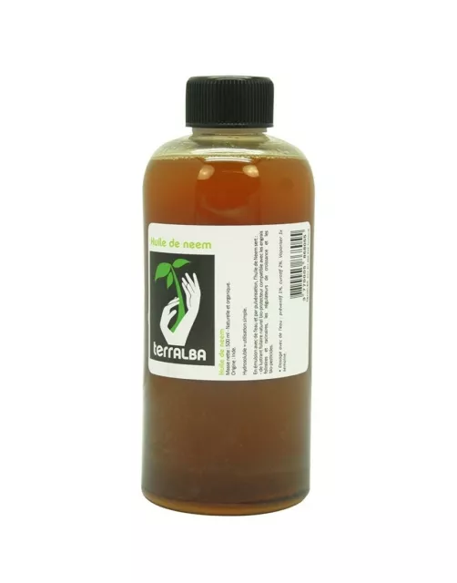 Huile oil neem 500ml haute qualité hydrosoluble + doseur TERRALBA huile végétale
