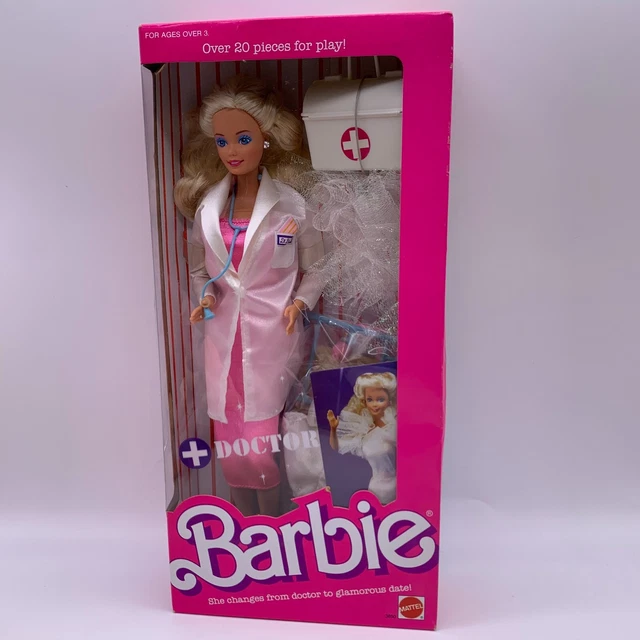 BARBIE DOCTOR BARBIE Doll 1987 Mattel No. 3850 58.29 PicClick AU