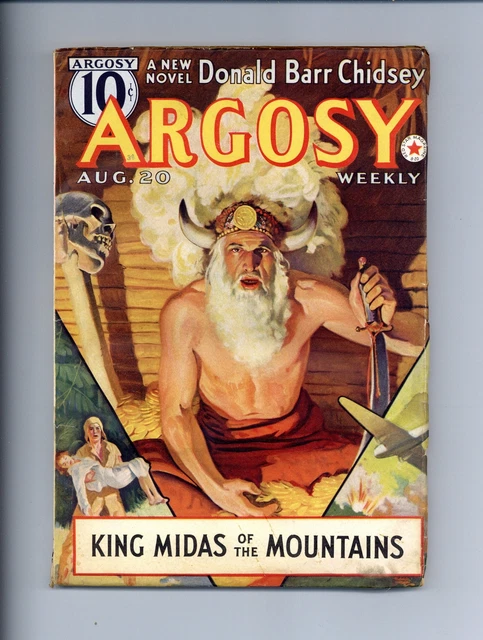 Argosy Part 4: Argosy Weekly Aug 20 1938 GD