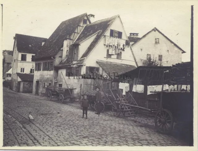 Suisse Allemagne France ? Photo Vintage argentique ca 1905