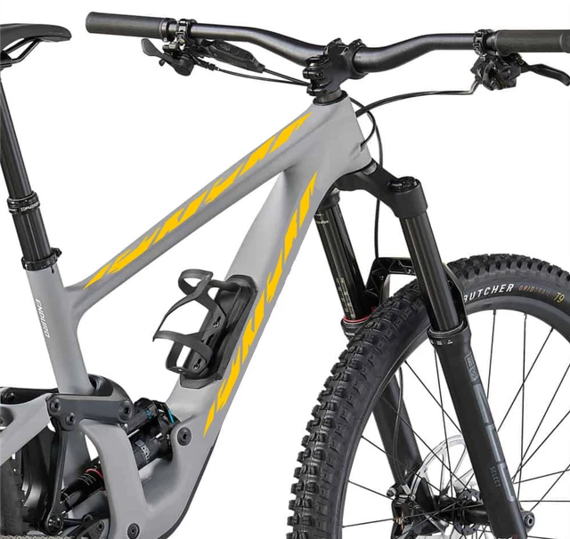 Kit Protezione Telaio Bici MTB / Fat Bike - 14 Adesivi Universali Con Finitura Opaca - Made In Italy