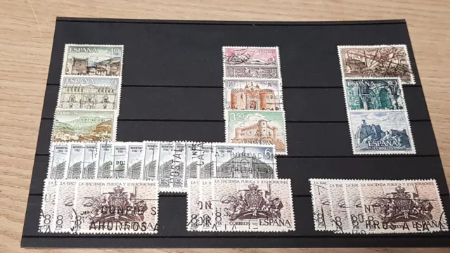 Konvolut / Lot 9 - alte Briefmarken aus Spanien - Espagna Correos