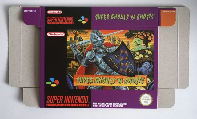 Boîte SNES – Super Ghouls and Ghosts [FAH]