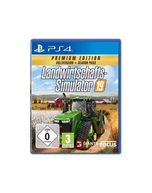 Landwirtschafts-Simulator 19 Premium Edition PS4 PS4 Neu & OVP