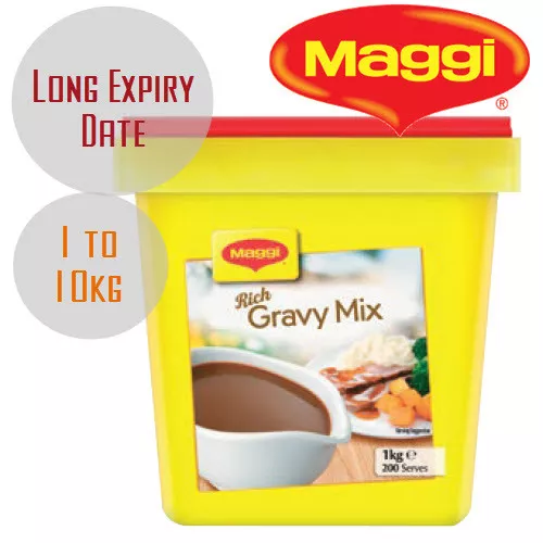 Maggi Classic Rich Gravy Mix 1kg 2kg ...7.5kg 10kg [Long Expiry Date] Made in NZ