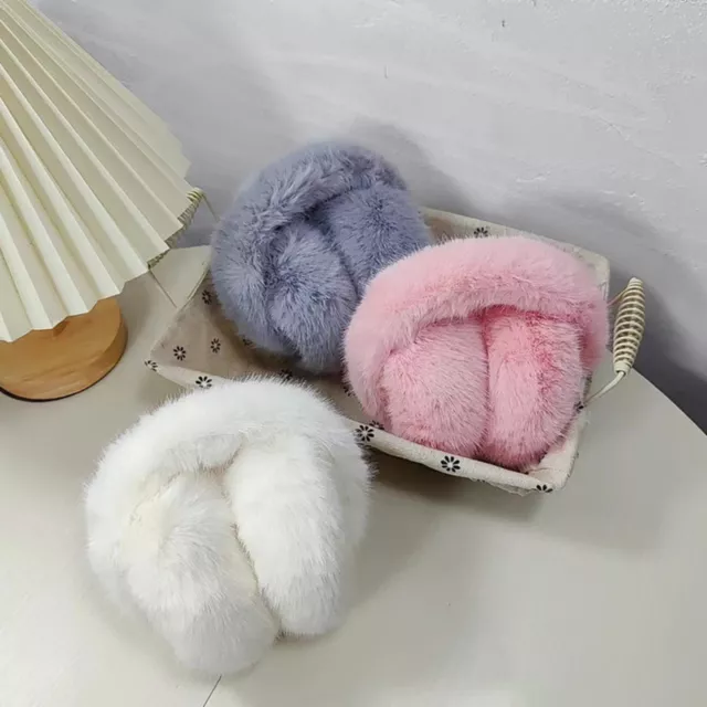 Ear Warmer Thermal Cold Resistant Autumn Winter Fluffy Headband Earmuffs Soft